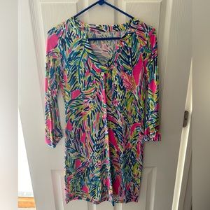 Lilly Pulitzer dress - 3/4 length sleeves